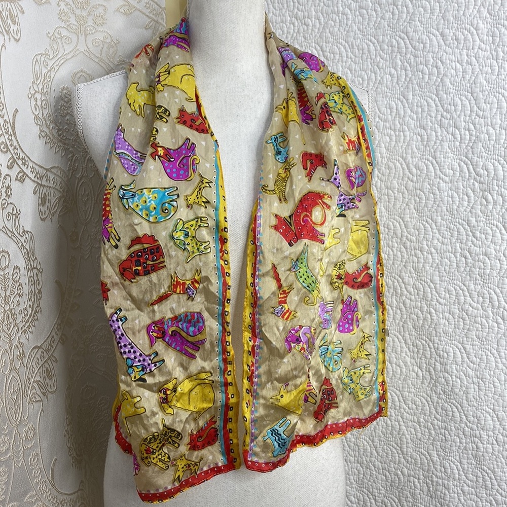 Vera Bradley Silk Scarf - Picture 3 of 3
